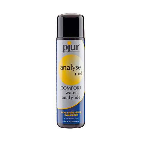 Lubrifiant anal : pjur analyse me glide 100 ml