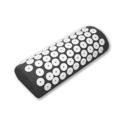 Shanti Acupressure Pillow / Cushion Nail (40x15cm Black)