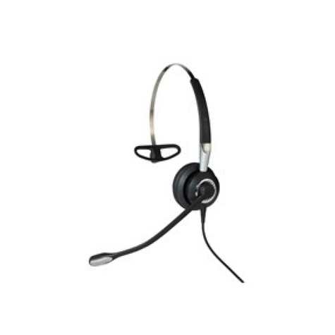 Jabra biz 2400 ii mono 3 en 1 wb large bande