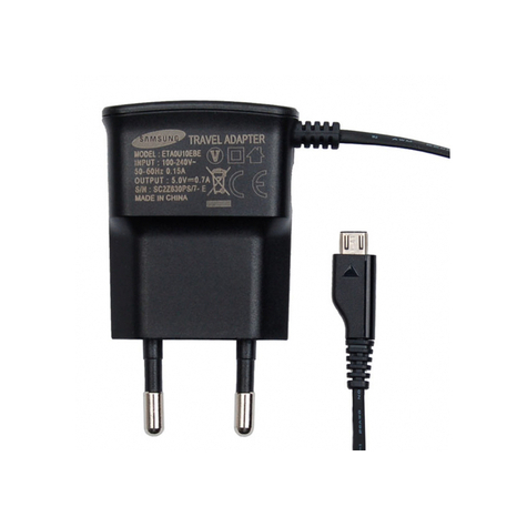 Samsung Charger Eta-0u10 Micro-Usb 0,7a 1,5 M Black