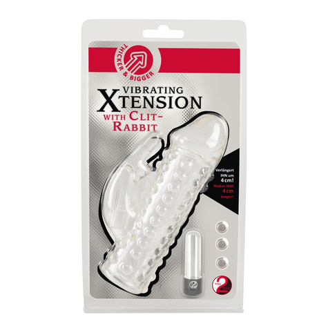 Thicker&bigger xtension rabbit