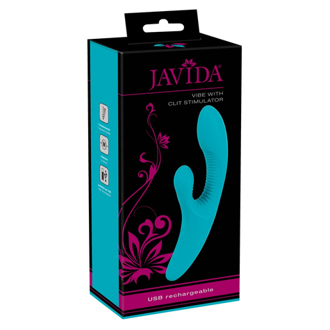 Javida vibe with clit stimulat