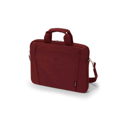 Dicota slim case sacoche pour ordinateur de bureau base 35.81cm (13-14.1) rouge