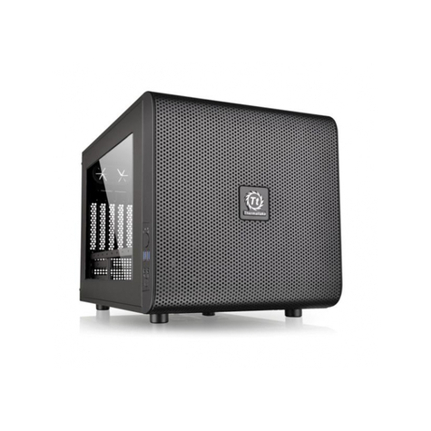 Etui matx mini-tower de thermaltake core v21 noir usb3.0 (o.nt.)