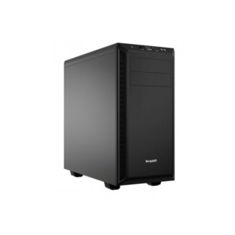 Tais-toi ! Étui midi tower pure base 600 noir atx / matx / mini-itx