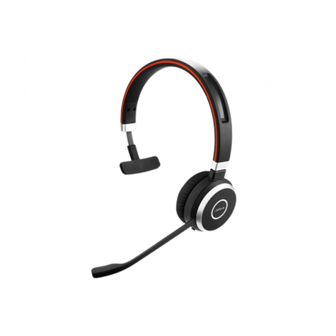 Jabra evolve 40 ms micro-casque mono