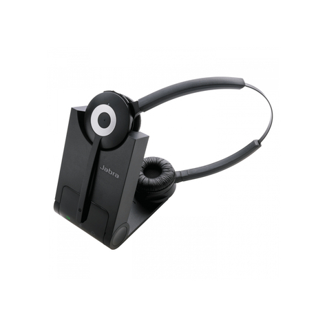 Jabra pro 930 ms duo micro-casque sans fil (ms skype for business)