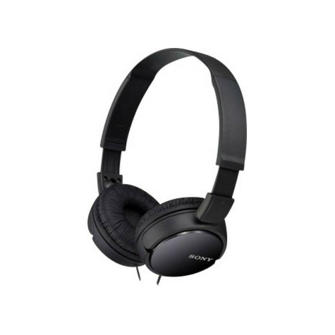 Sony mdr-zx110ap casque supra-auriculaire - fonction casque pliable noir