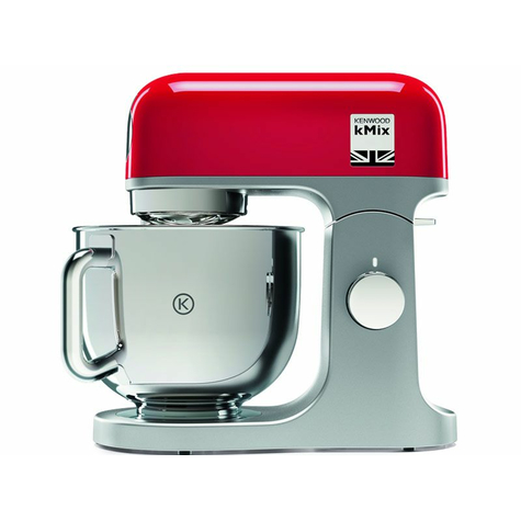 Kenwood kmx750rd kmix robot de cuisine rouge