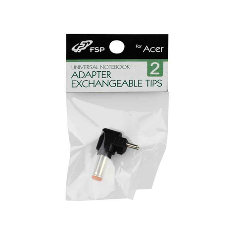 Adaptateur et connecteur de câbles fsp fortron noir orange 4ap0019501gp