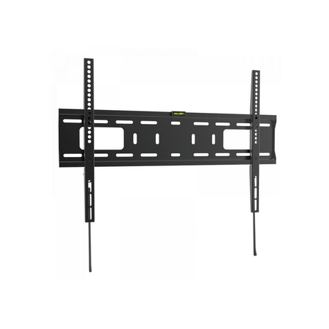 Support mural pour tv, fixe logilink, 37-70 pouces, 50kg max. (bp0017)