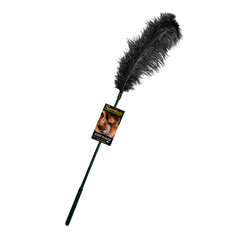 Feather:Ostrich Tickler Black