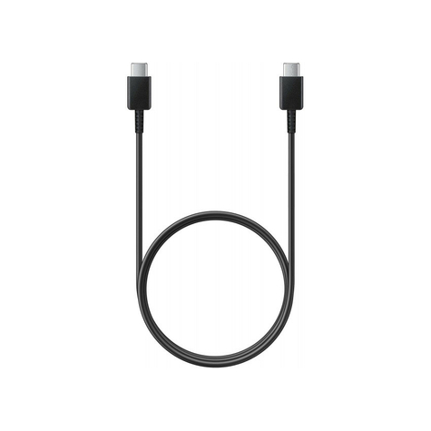 Câble samsung type c à usb type c, 1 m, noir