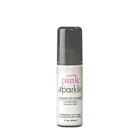 Pink sparkle toy cleaner 50ml.