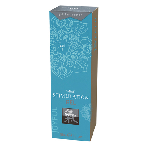 Gel stimulant menthe