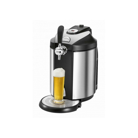 Clatronic distributeur de bière bz 3740