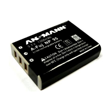 Ansmann a-fuj np 95 - lithium-ion (li-ion) - 1700 mah - appareil photo - 3,7 v - 1 pièce(s) - noir