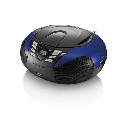 Stl scd-37 usb bleu - lecteur cd - mp3