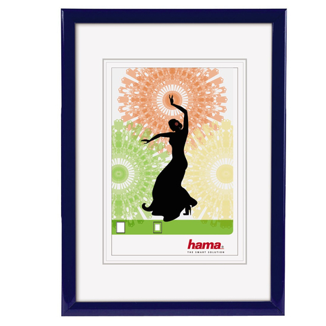 Hama Madrid - Glass - Plastic - Blue - Single Photo Frame - 20 X 30 Cm - Thoughtful - 300 Mm