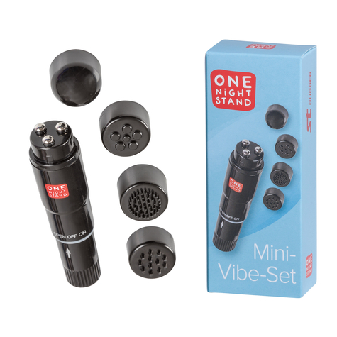 One night stand mini-vibe-set schwarz