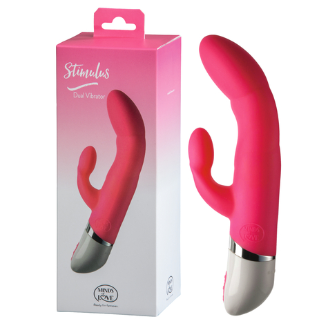 Minds of love stimulus dual vibrator pink