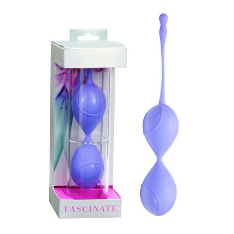 Vibe Therapy Fascinate Duo-Balls Purple