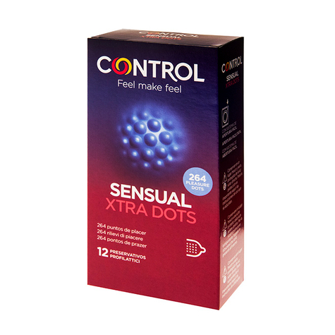 Sensual xtra dots 12 uds 