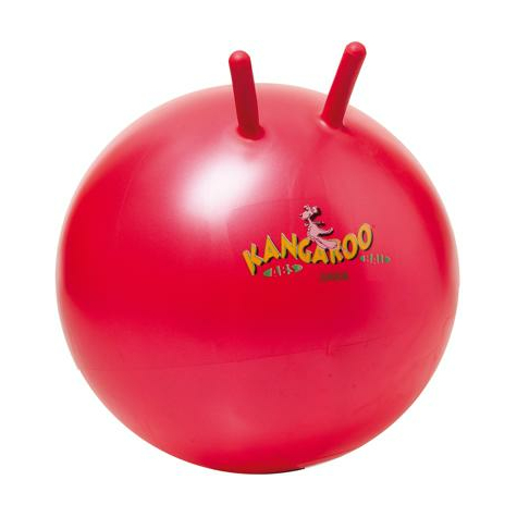 Togu kangaroo-ball super abs, blau/rubin-rot/lila