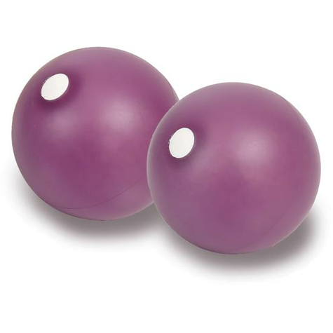 Togu toning ball 2er set, 0.9 kg, amethyst/perlmutt