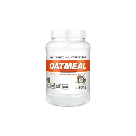 Scitec nutrition oatmeal, 1500 g dose