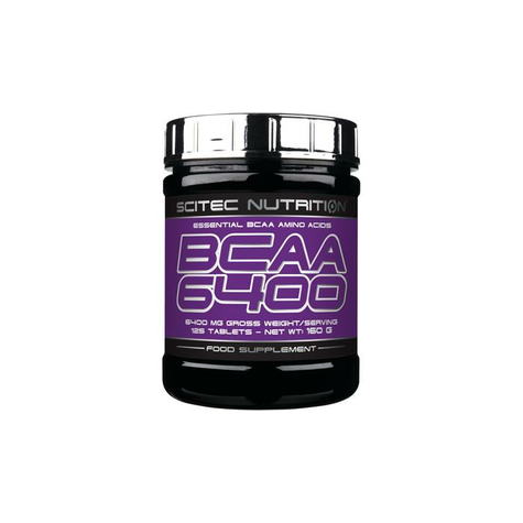 Scitec nutrition bcaa 6400