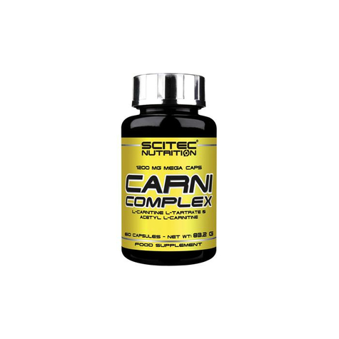 Scitec nutrition carni complex, 60 kapseln dose