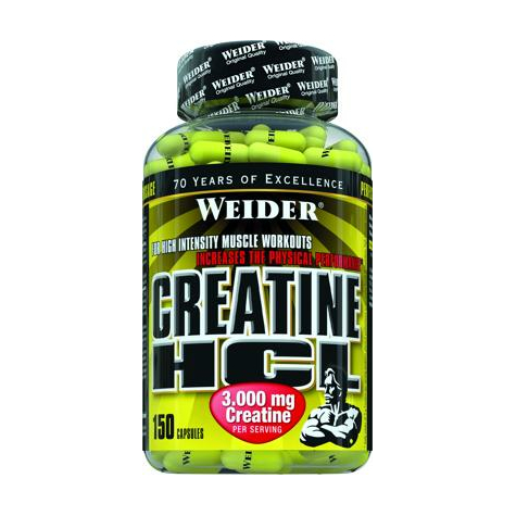 Joe weider creatine hcl, 150 kapseln dose