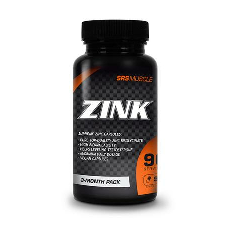 Srs Zinc, 90 Capsules Can