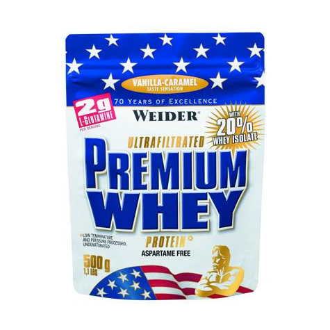 Joe Weider Premium Whey, 500g Stand-Up Pouch