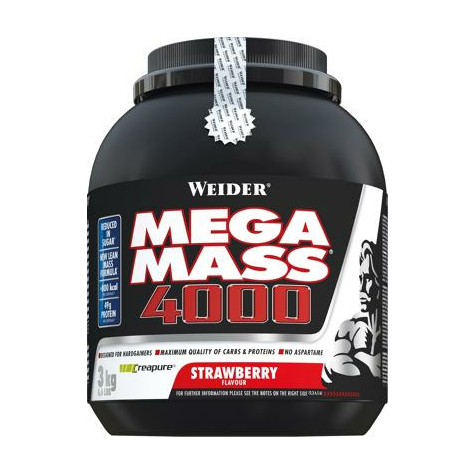 Joe weider mega mass 4000, 3000 g dose