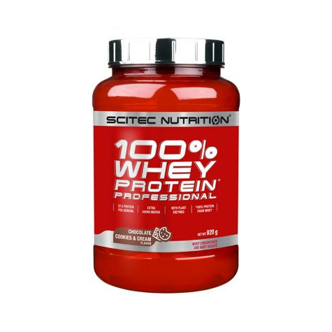 Scitec nutrition 100% whey protein professional, 920 g dose