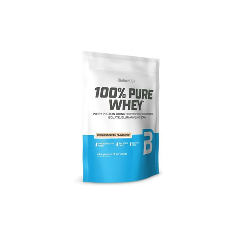 Biotech usa 100% pure whey, 454 g beutel