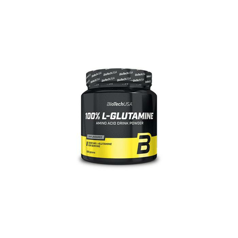 Biotech usa 100% l-glutamine, 500 g dose