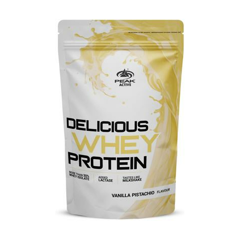 Peak performance delicious whey protein, 1000 g beutel