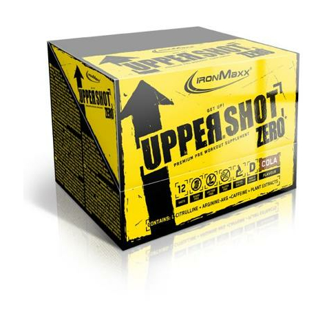 Ironmaxx upper shot zero, 12 x 60 ml shots, cola