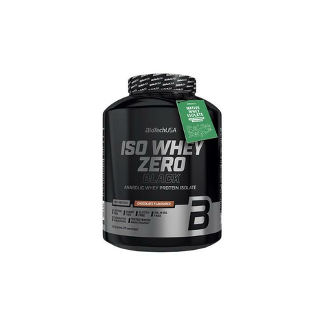 Biotech usa iso whey zero black, 2270 g dose