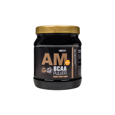 Amsport bcaa pulver, 450 g dose, orange