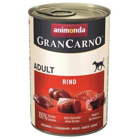 Animonda chien grancarno, carno b?Uf Adulte 400g d