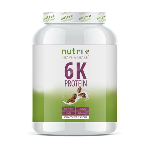 Nutri+ veganes 6k proteinpulver, 1000 g dose