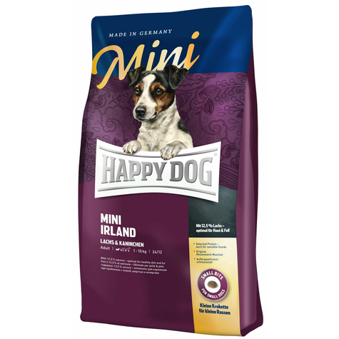 Chien heureux, hd suprême mini irlande 1kg