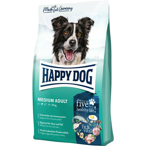 Happy dog, hd fit + vital medium adulte 12kg