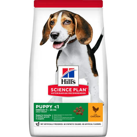 Hills, poulet chiot hillsdog 2,5kg