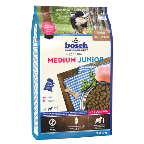 Bosch, bosch moyen junior 3kg