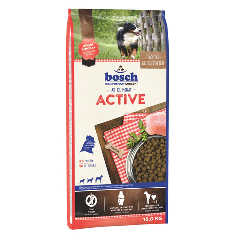 Bosch, bosch adulte actif 15kg